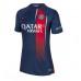 Cheap Paris Saint-Germain Lionel Messi #30 Home Football Shirt Women 2023-24 Short Sleeve